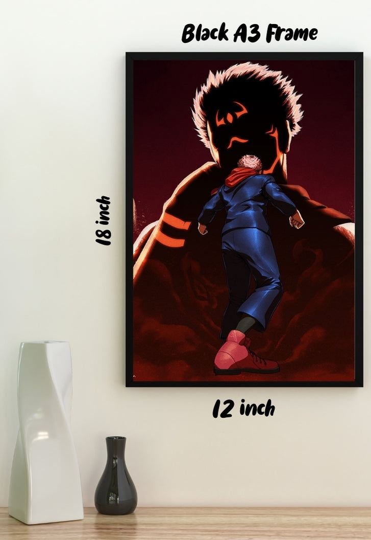 Itadori x Sukuna | Two Souls, One Body | Anime Poster