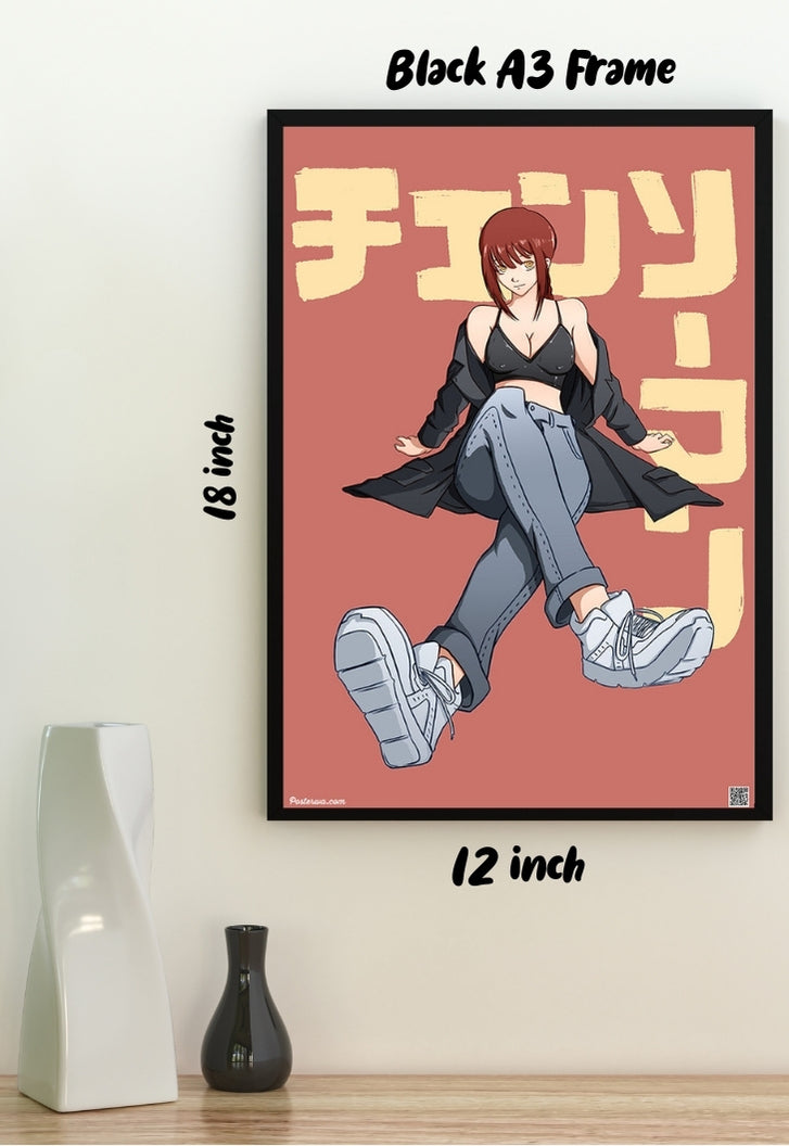 Makima Street Style Poster