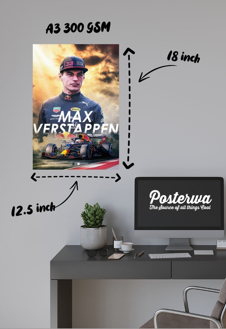 Max Verstappen Poster