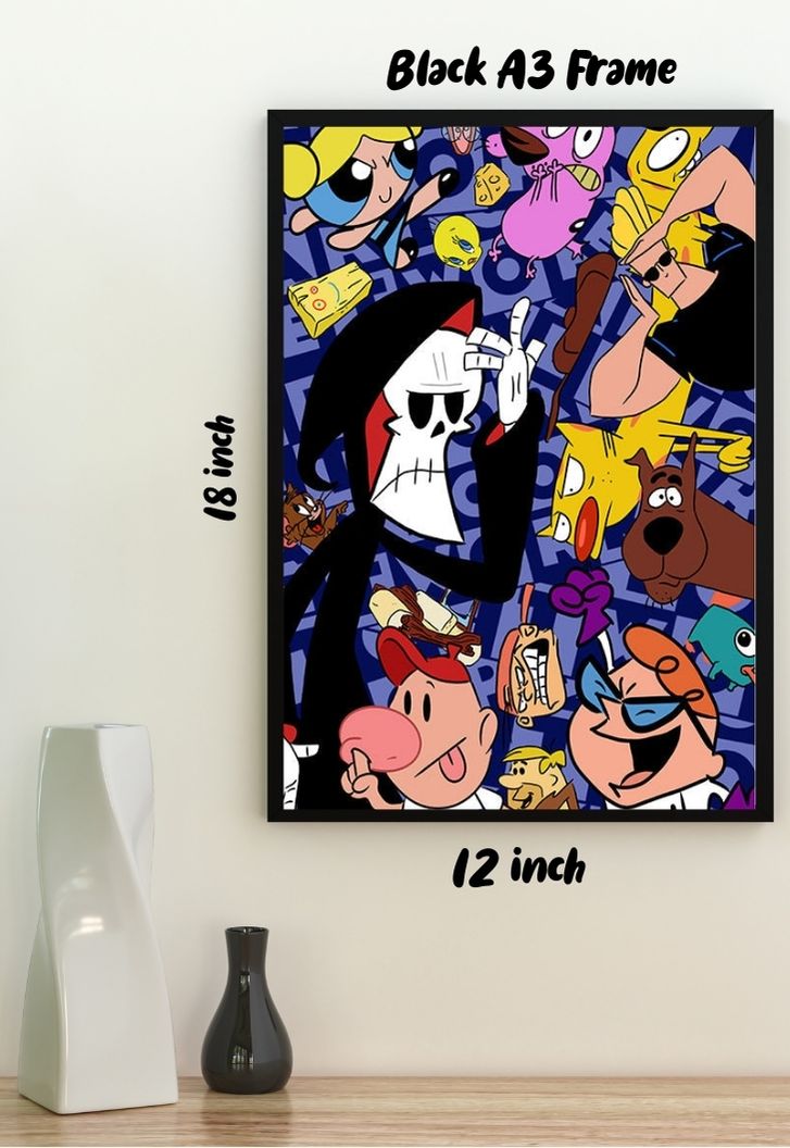 Cartoon Network collage Poster
