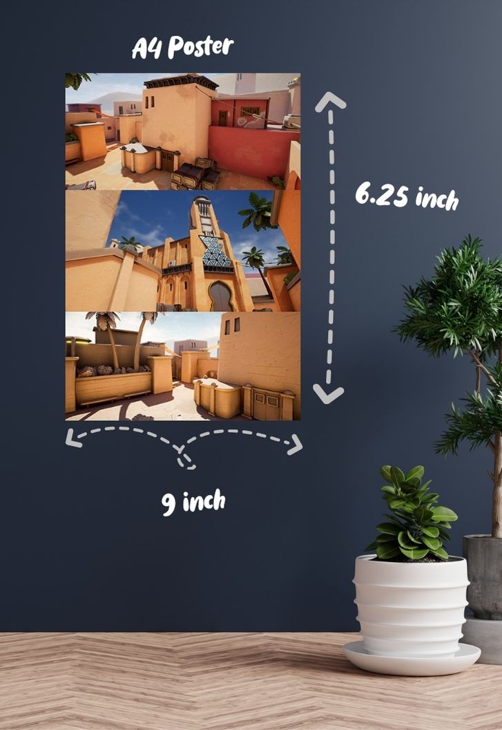 CS-GO Map Poster
