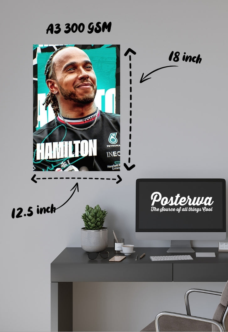 Hamilton solo Poster