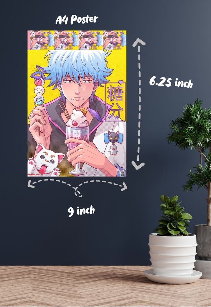 Gintoki Sakata Poster