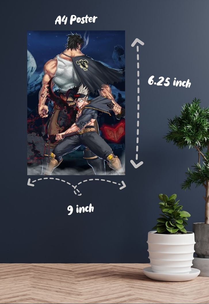 Yami and Asta Poster