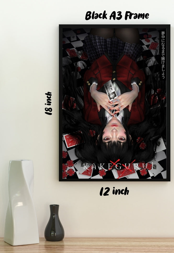 Kakegurui Art Poster