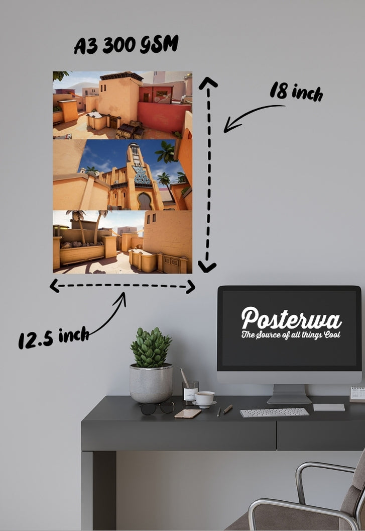 CS-GO Map Poster