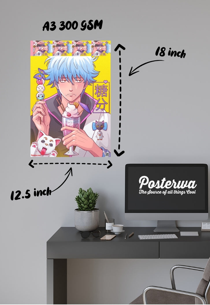 Gintoki Sakata Poster
