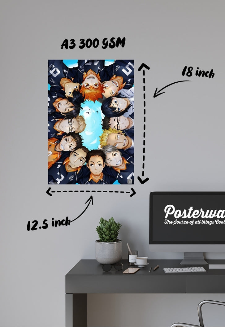Haikyuu team Poster