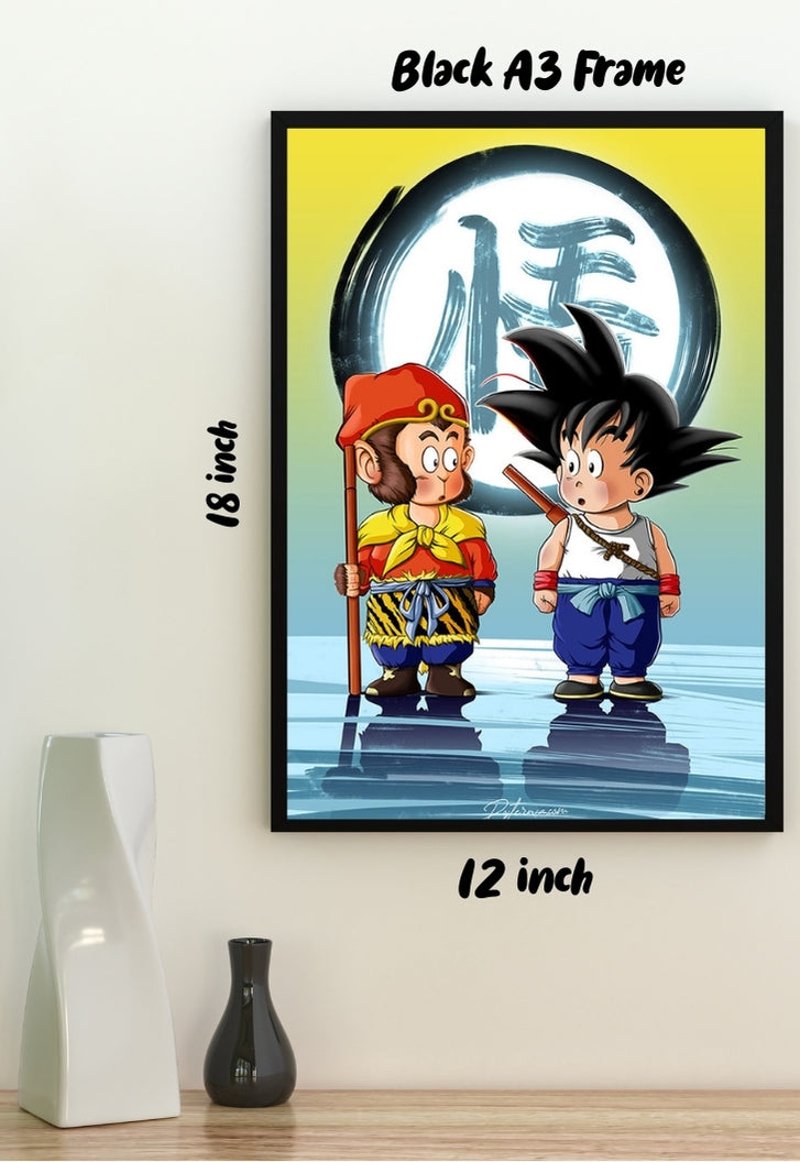 Goku Kid Duo Poster