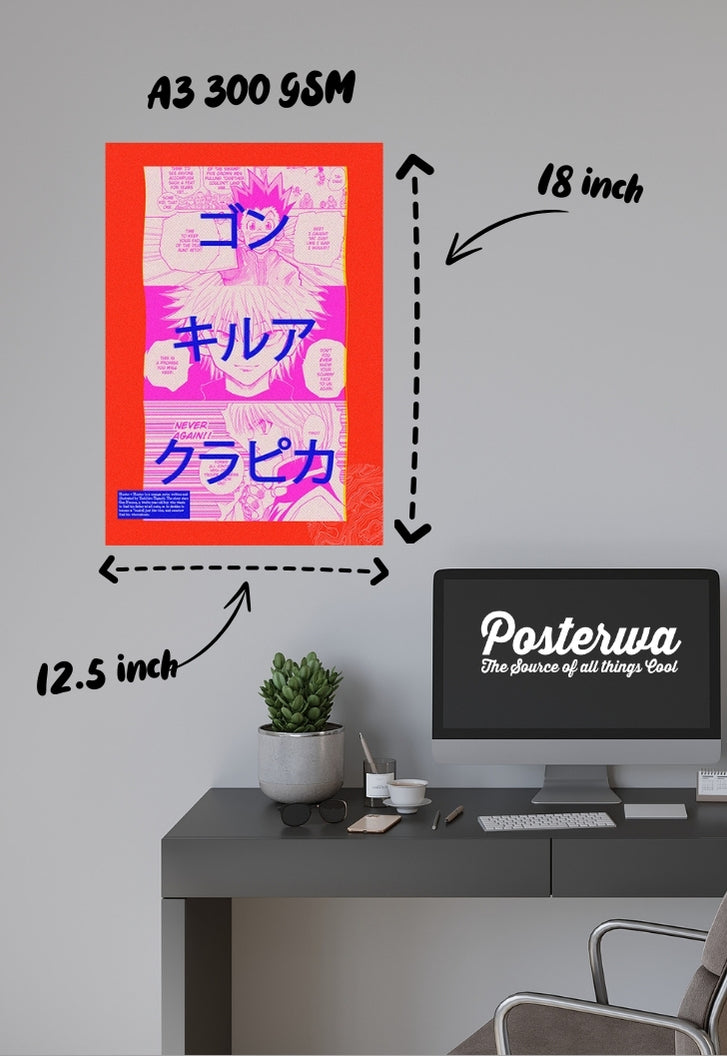 Hunter x Hunter manga Poster