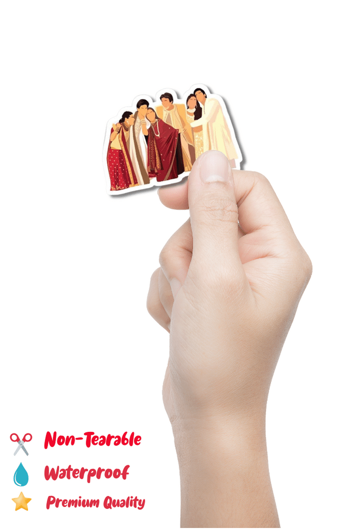 Kabhi Khushi Kabhie Gham Family Sticker