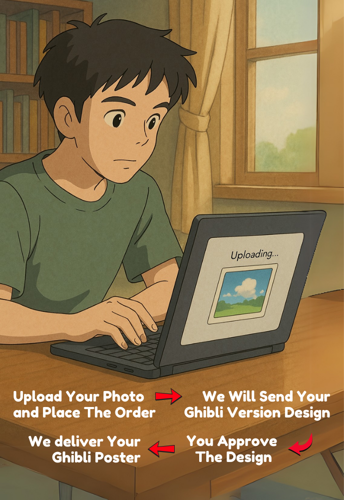 Ghibli Customization Poster - Turn Yourself into a Ghibli Character!
