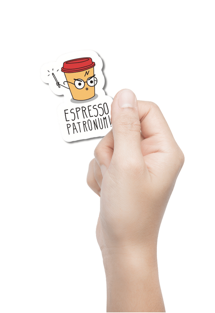 Espresso Patronum | Coffee Sticker