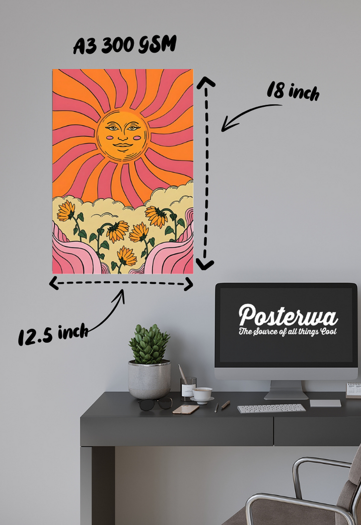 Sun Chaser Art Poster