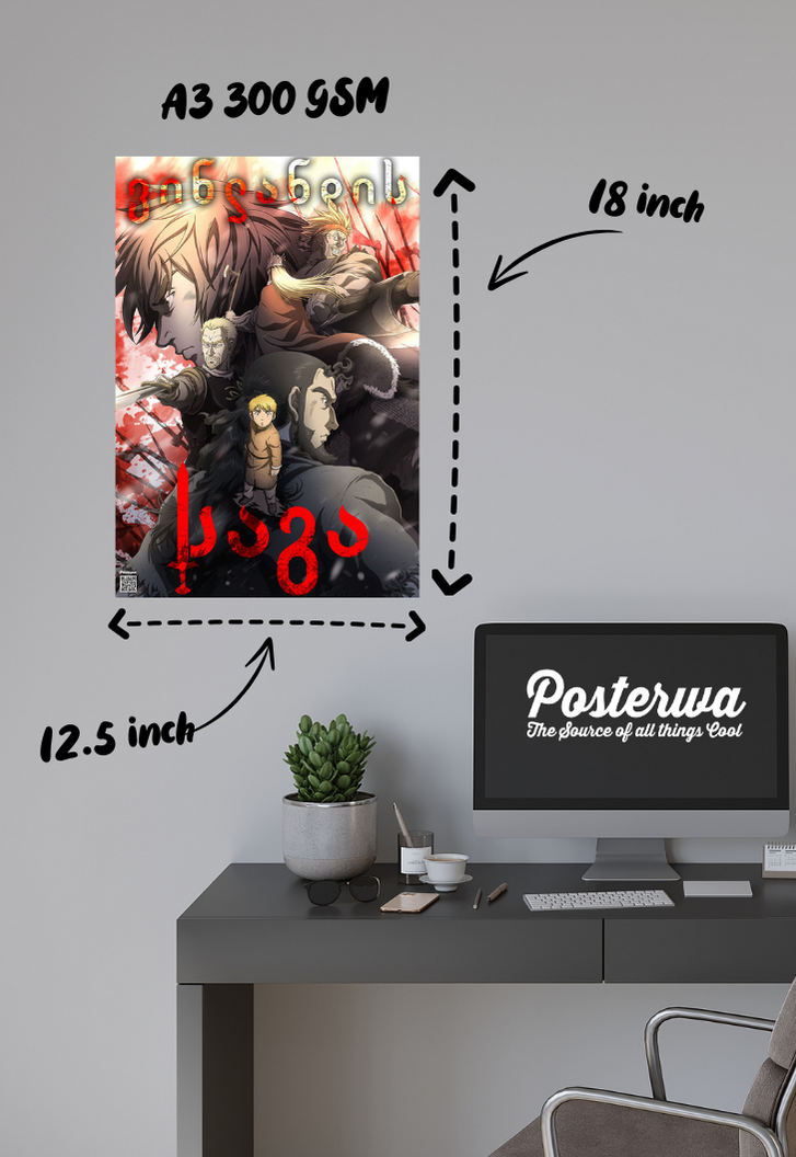 Vinland Saga Norse Gods Poster