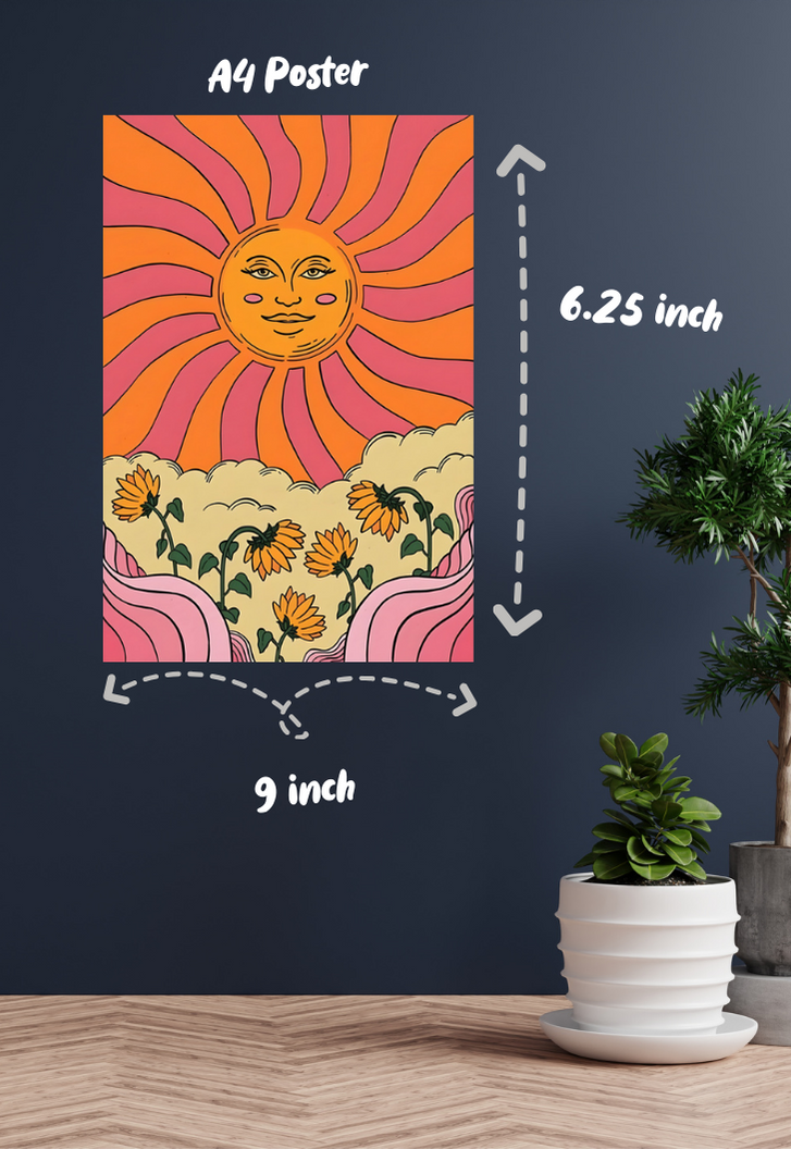 Sun Chaser Art Poster