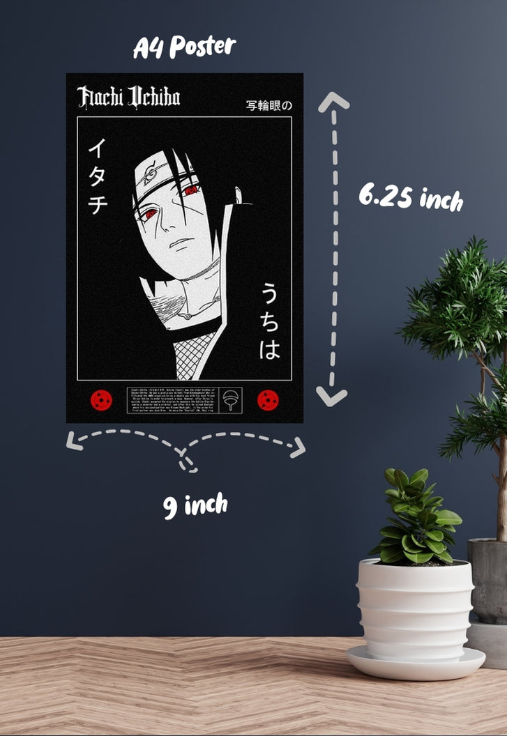 Itachi dark mode Poster