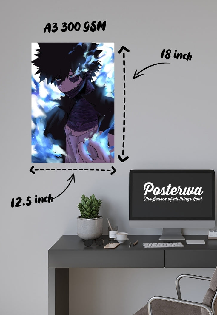 My hero academia - dabi Poster