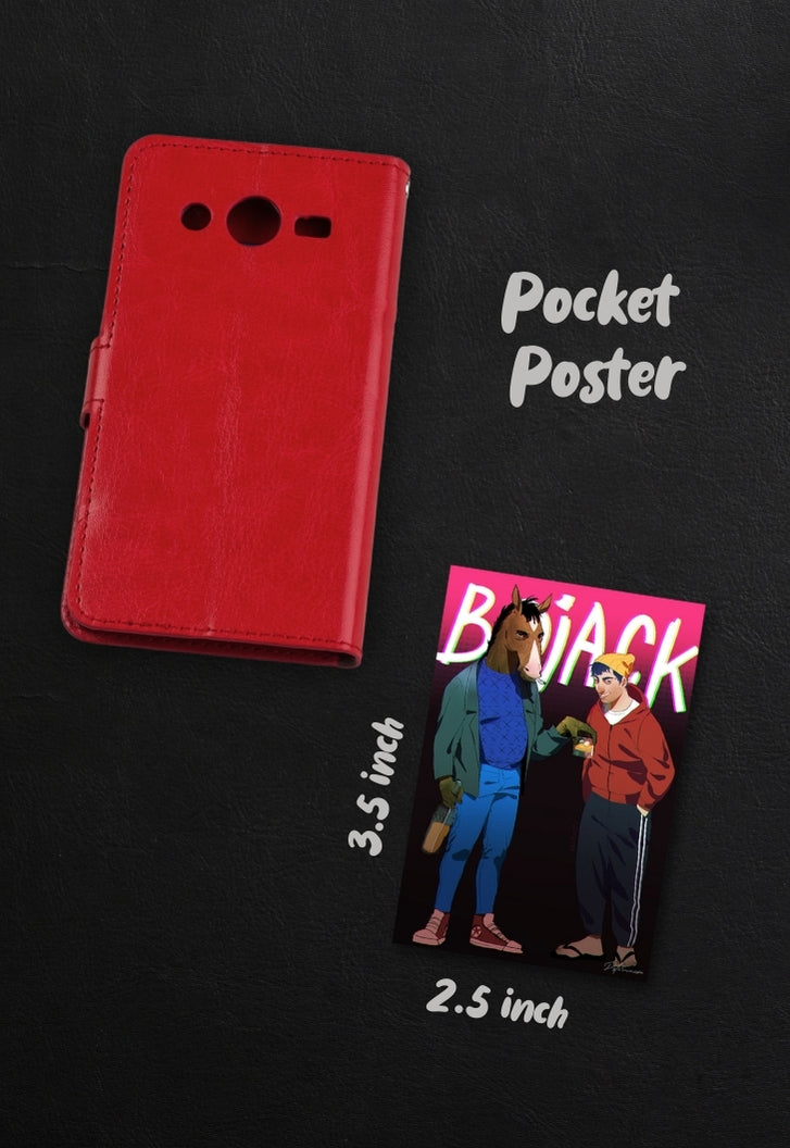 Bojack and Todd Poster