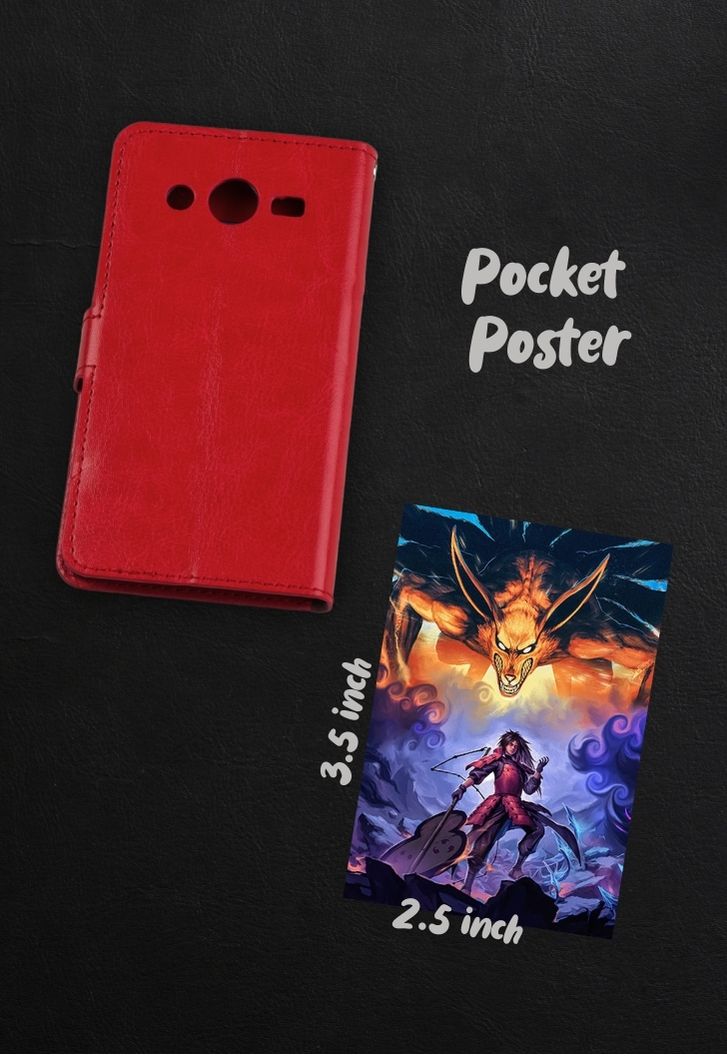 Kurama and Madara Poster