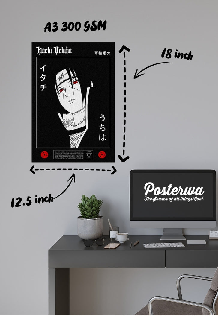 Itachi dark mode Poster