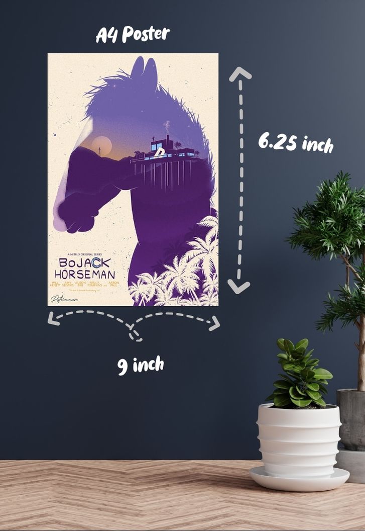 Bojack Horseman Title Poster