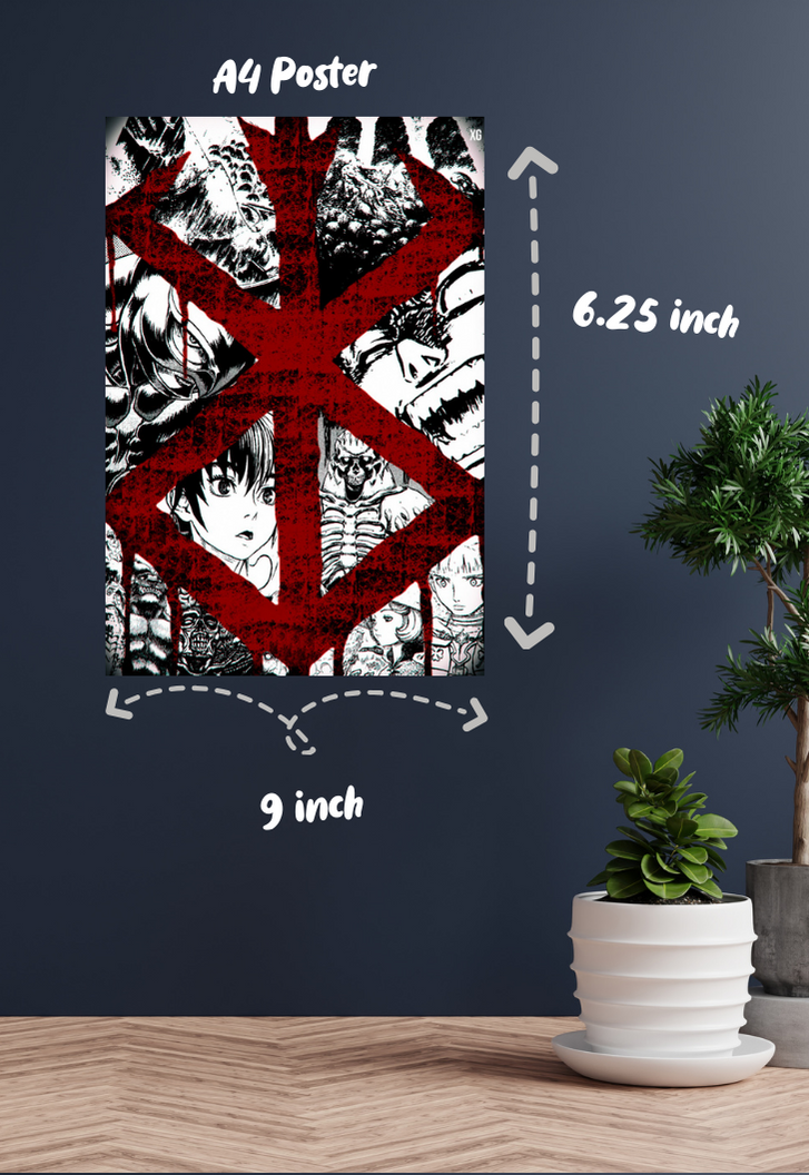 World of Berserk Logo Poster