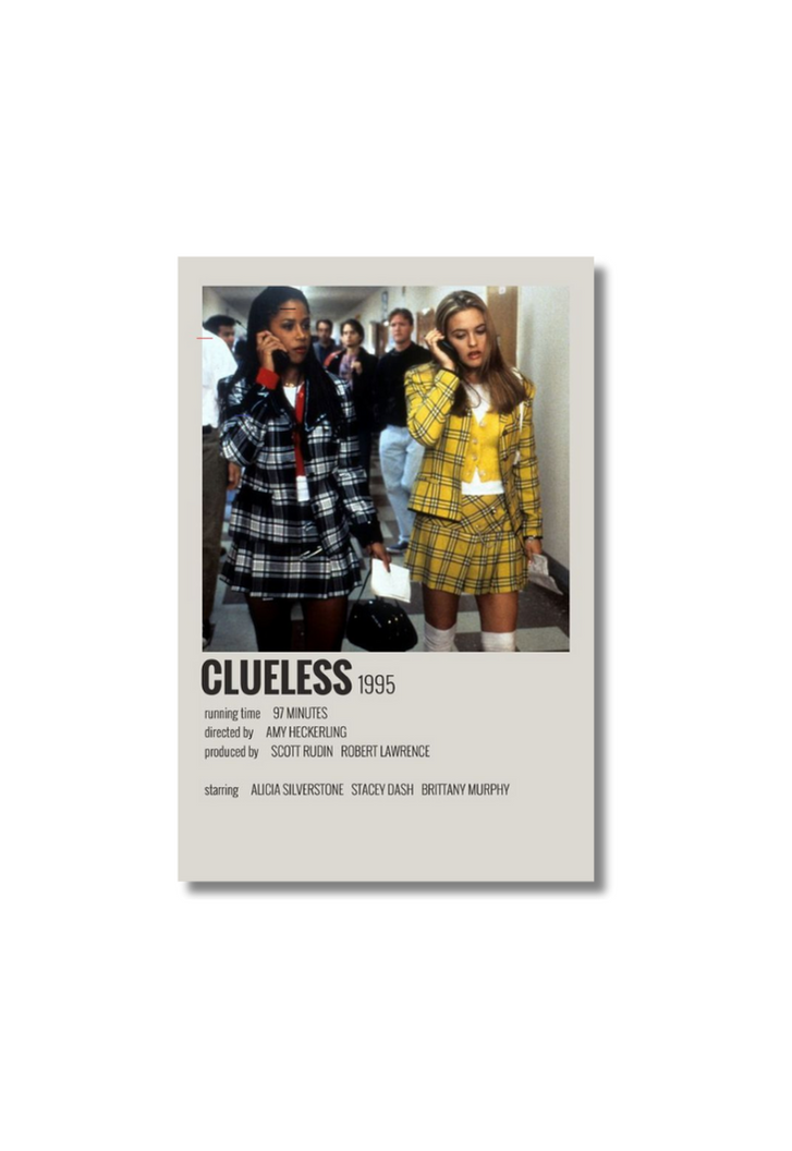 CLUELESS Movie Card Phone Sticker