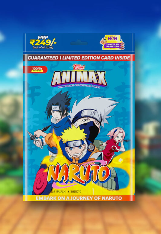 Topps Animax 2024 Official Naruto Collectible Card Game