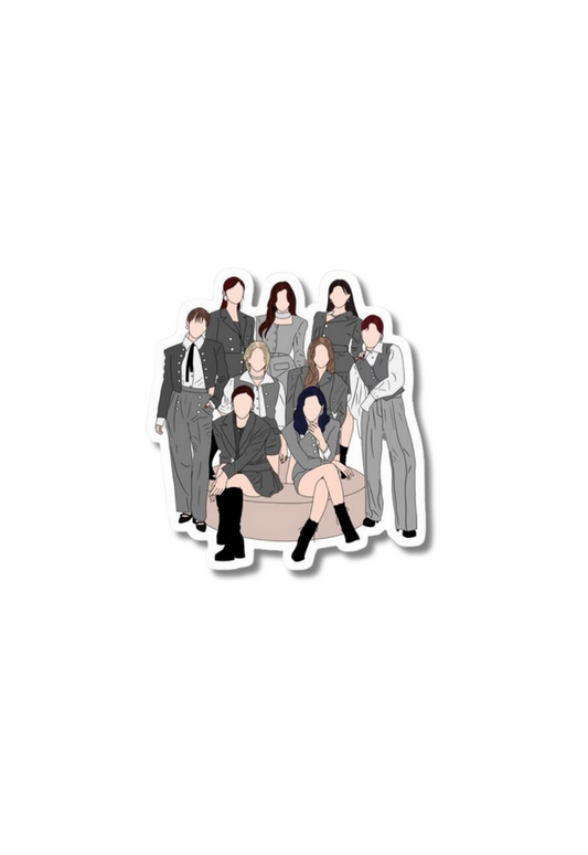 Twice I can't Stop Me Sticker