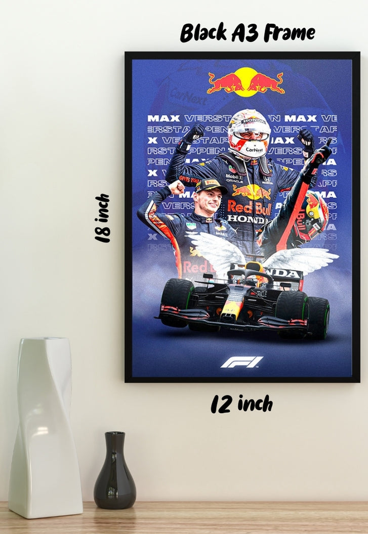 Red bull | Max Verstappen | F1 Poster
