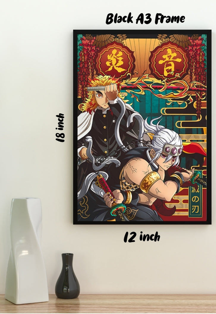 Demon Slayer: The strength of the Hashira Poster