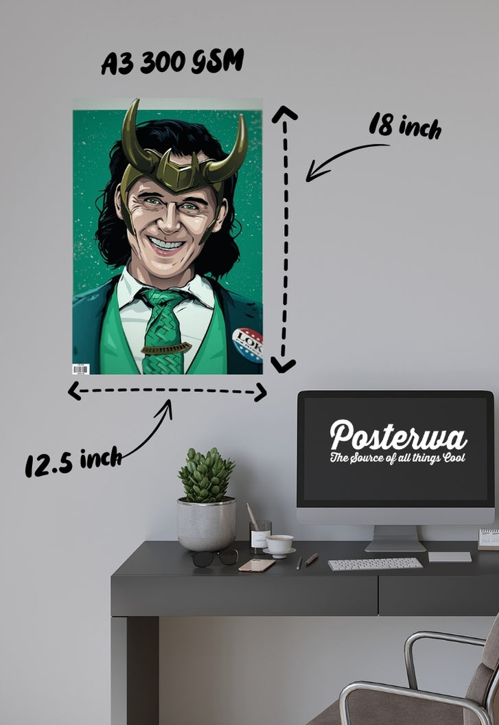 Vote Loki Poster