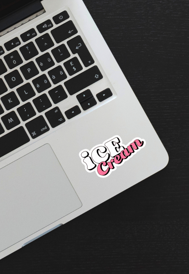 iCE Cream Sticker
