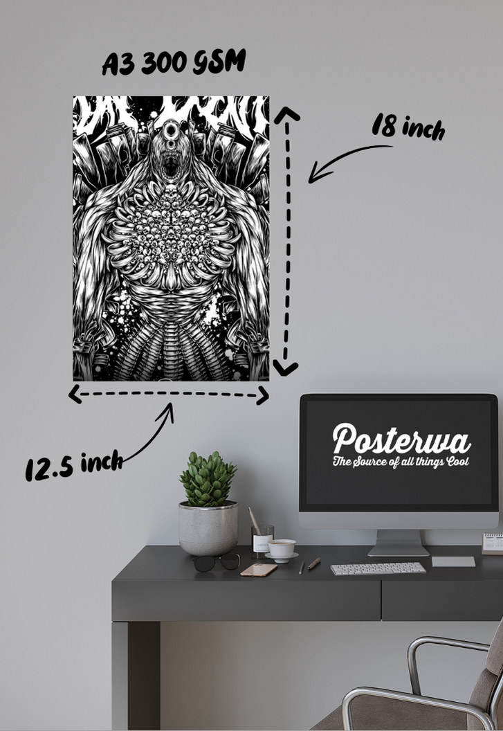 Chainsaw Man Gun Devil Poster
