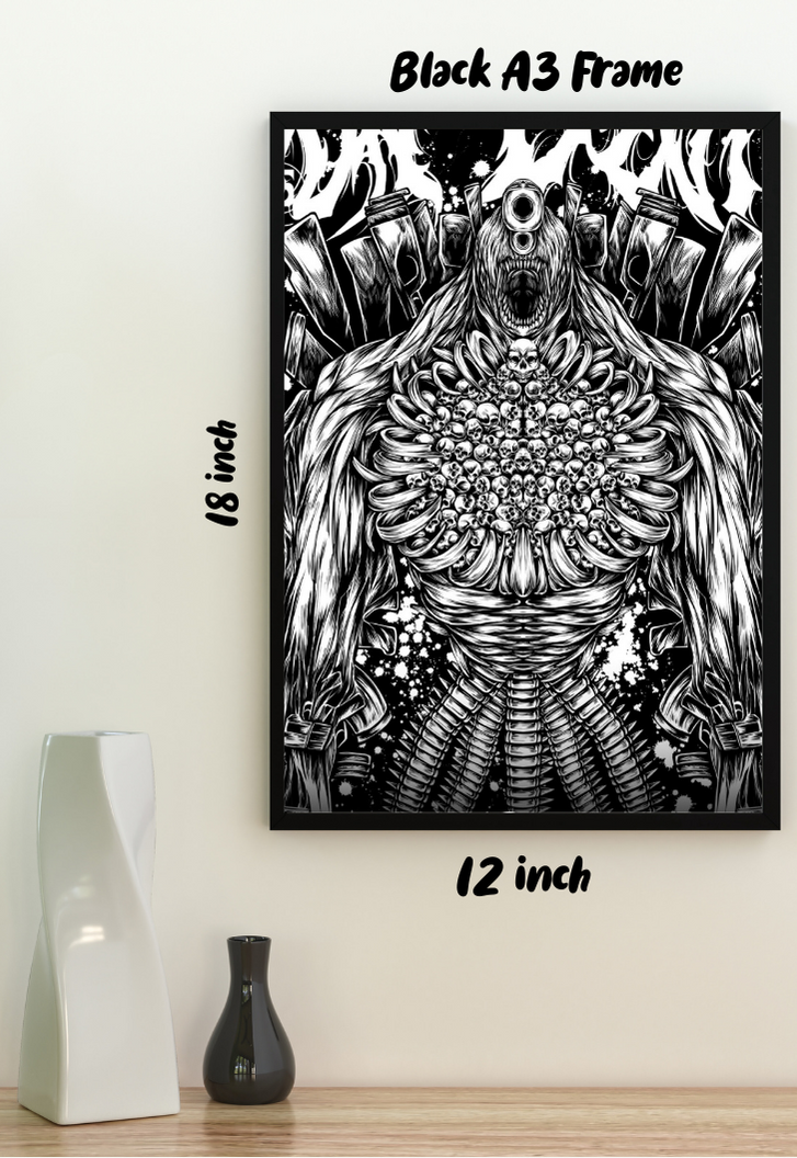 Chainsaw Man Gun Devil Poster