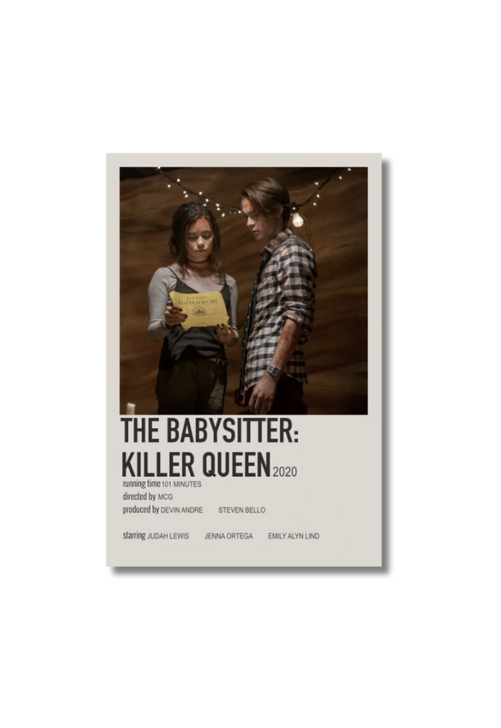THE BABYSITTER: KILLER QUEEN Movie Card Sticker