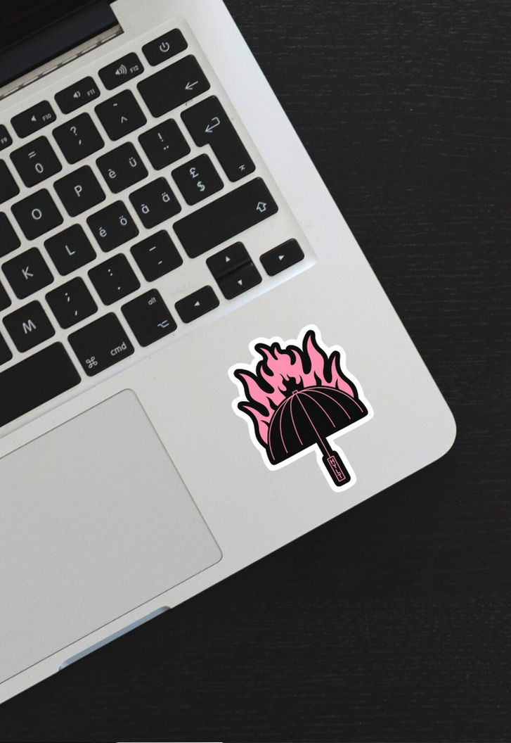 BlackPink Fire Flame Sticker