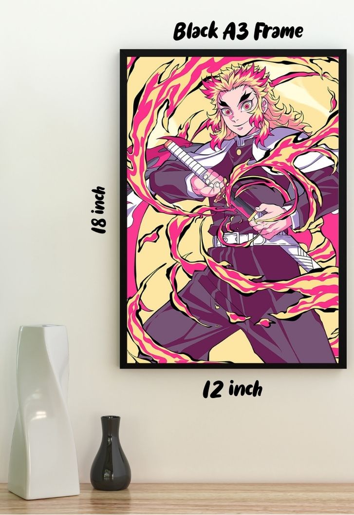 Fire Hashira Rengoku Poster