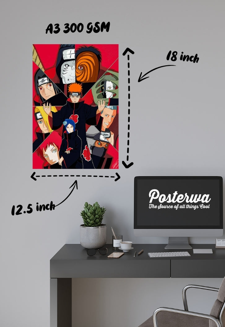 Naruto Characters Poster