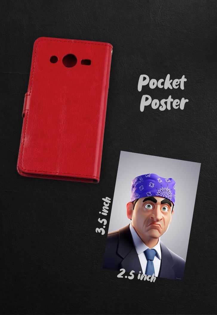 Michael Scott as Prison Mike-The Office Poster