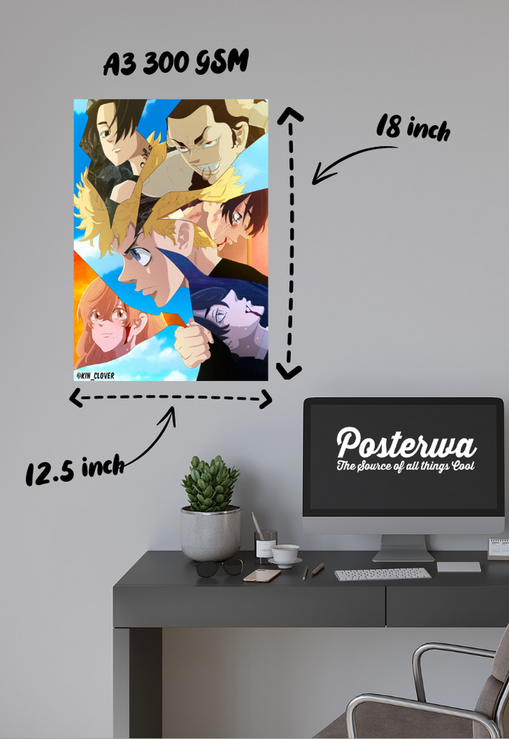 Time Leaps & Broken Promises | Tokyo Revengers | Anime Poster