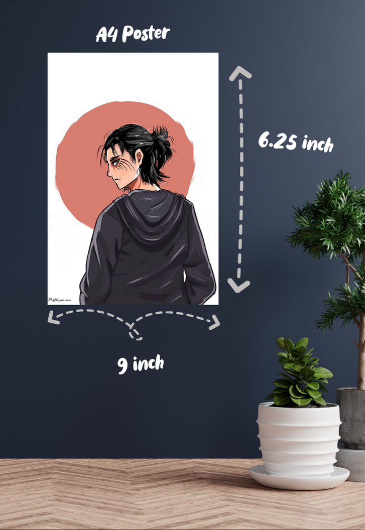 Eren Yeager Poster