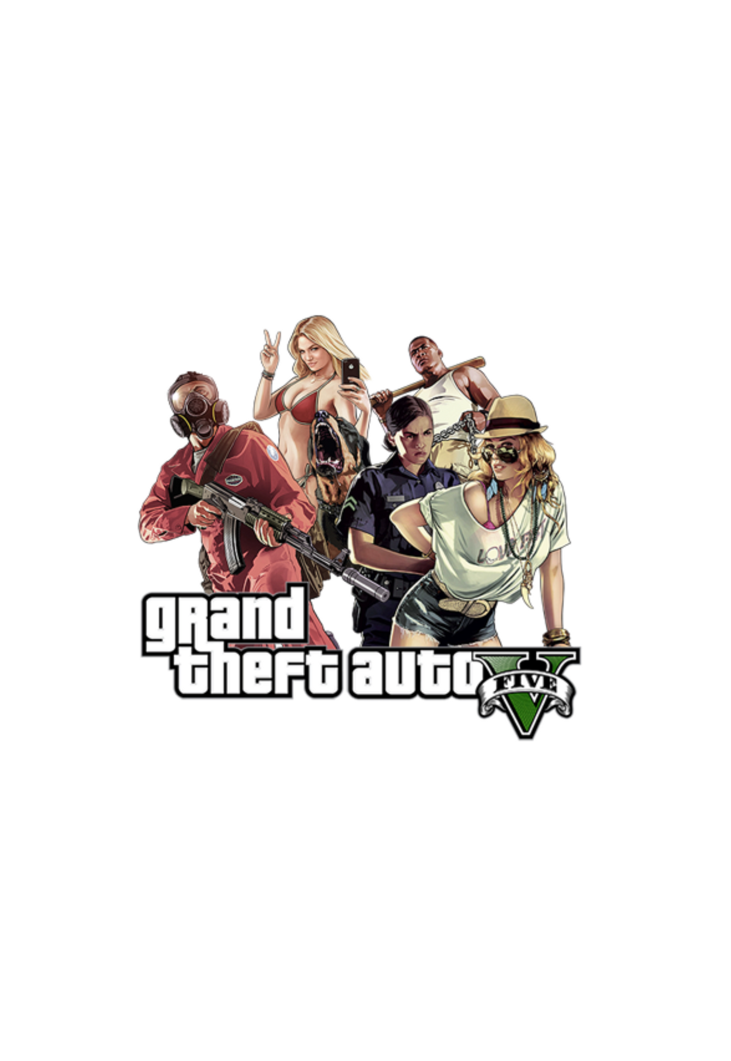 GTA-V | Gaming | Sticker