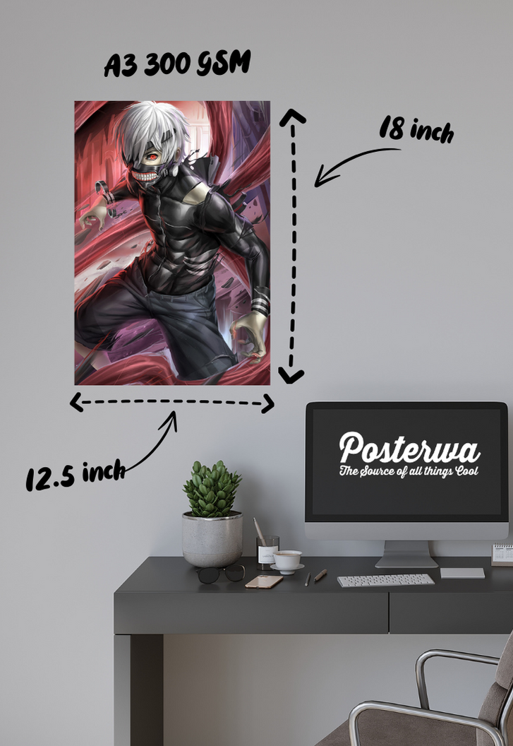 Tokyo Ghoul Red Kagune Poster