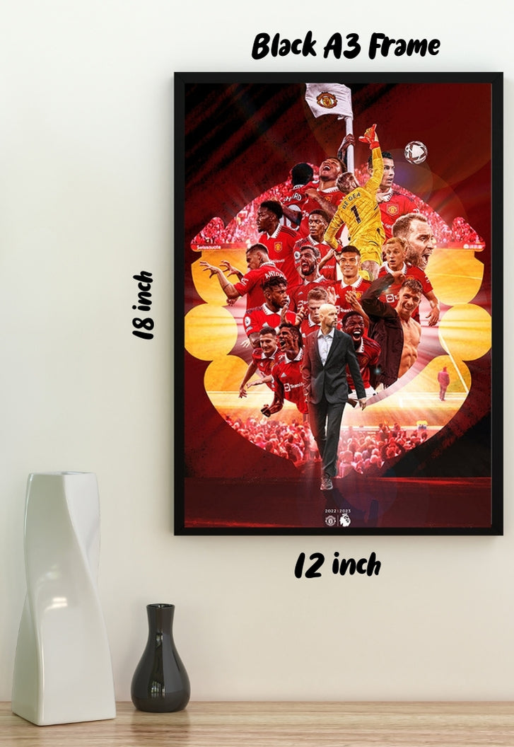 Manchester United Team Poster