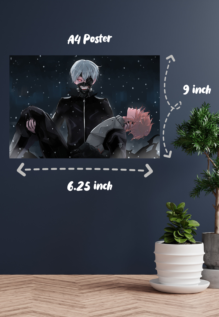 Kaneki and Hide Tokyo Ghoul Poster