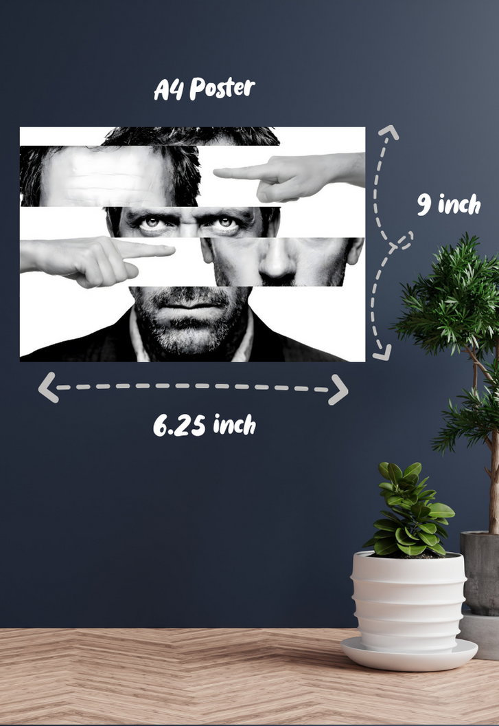 Dr. Gregory House from Dr. House Poster
