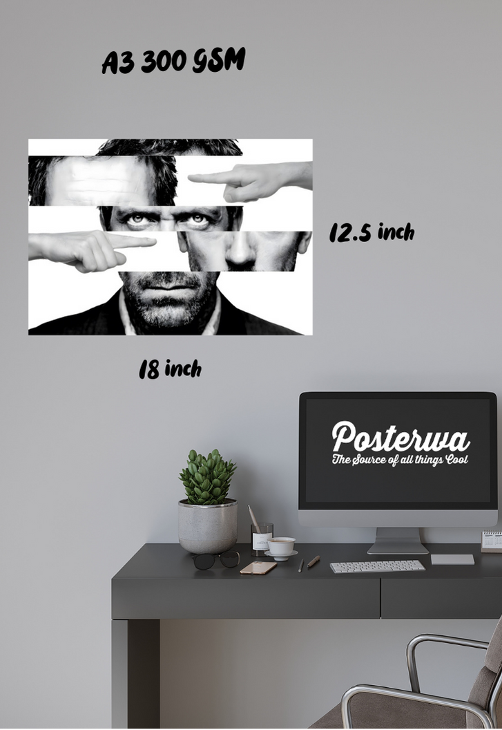 Dr. Gregory House from Dr. House Poster
