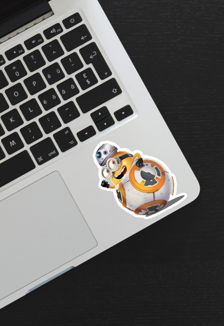 BB-8 Star War Minion Sticker